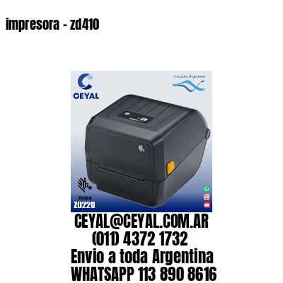 impresora – zd410