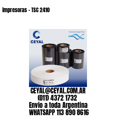 impresoras – TSC 2410