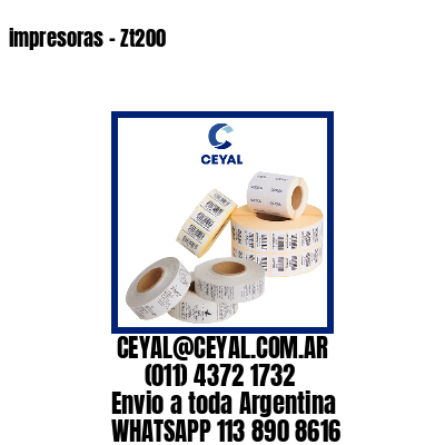 impresoras – Zt200
