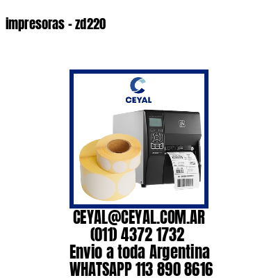 impresoras – zd220