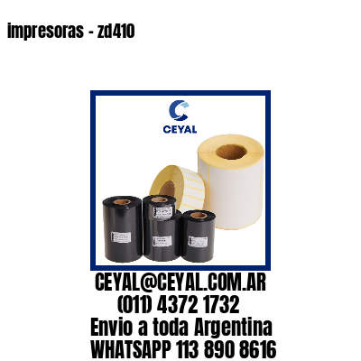 impresoras – zd410