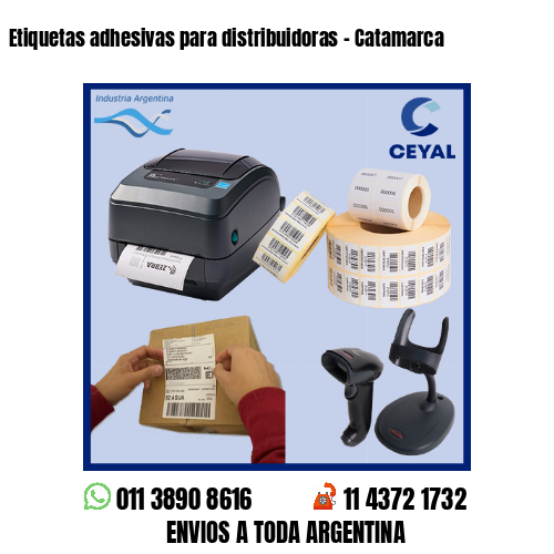 Etiquetas adhesivas para distribuidoras – Catamarca