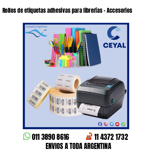 Rollos de etiquetas adhesivas para librerías – Accesorios