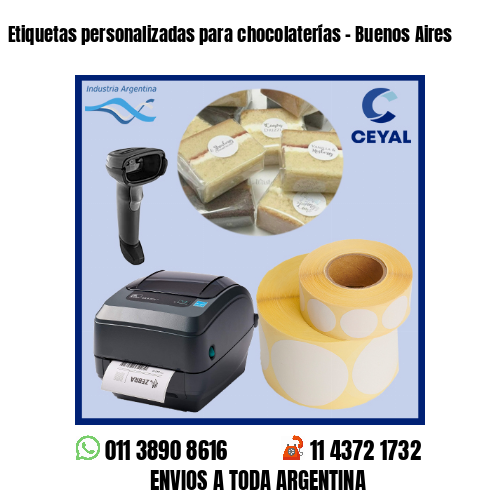 Etiquetas personalizadas para chocolaterías – Buenos Aires
