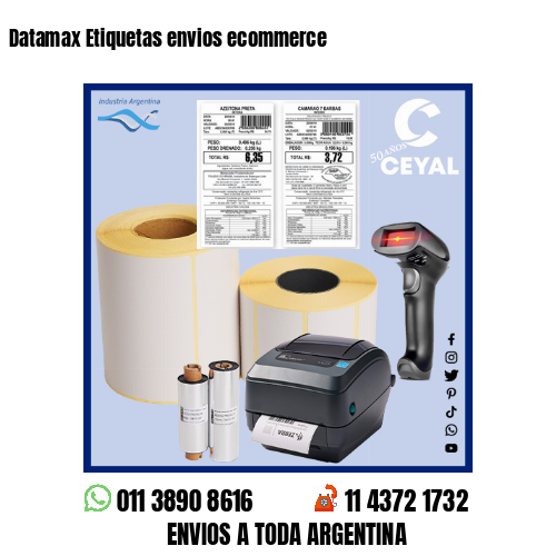 Datamax Etiquetas envios ecommerce