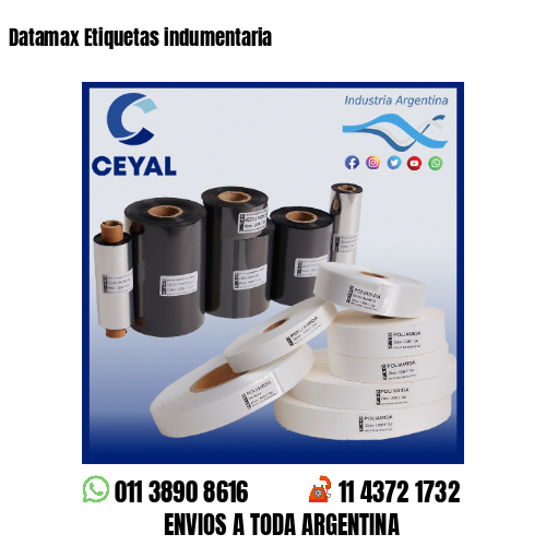 Datamax Etiquetas indumentaria