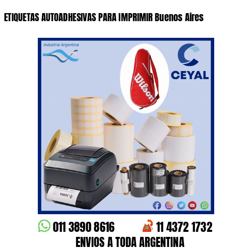 ETIQUETAS AUTOADHESIVAS PARA IMPRIMIR Buenos Aires