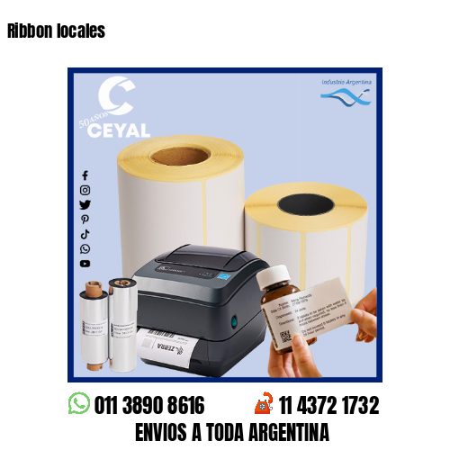 Ribbon locales