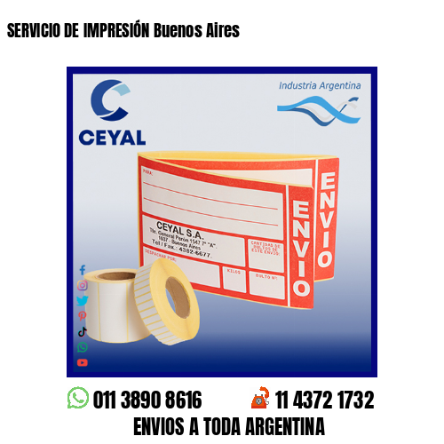 SERVICIO DE IMPRESIÓN Buenos Aires