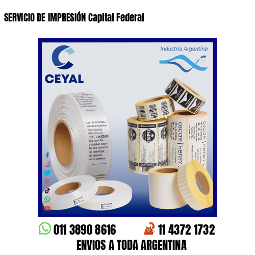 SERVICIO DE IMPRESIÓN Capital Federal