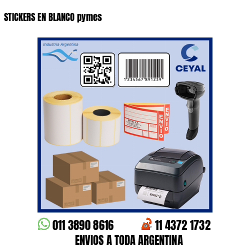 STICKERS EN BLANCO pymes