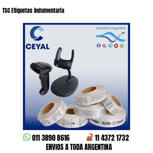 TSC Etiquetas indumentaria