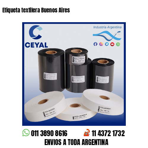 Etiqueta textilera Buenos Aires