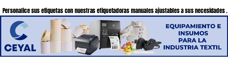 Personalice sus etiquetas con nuestras etiquetadoras manuales ajustables a sus necesidades .