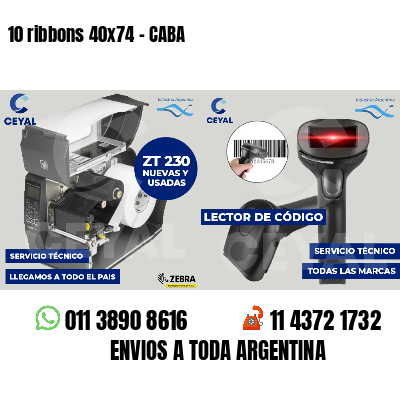 10 ribbons 40x74 - CABA