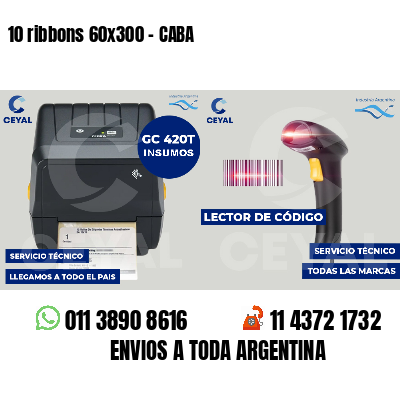 10 ribbons 60x300 - CABA