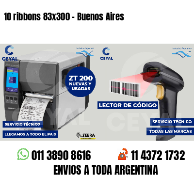 10 ribbons 83x300 - Buenos Aires