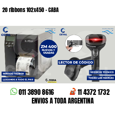 20 ribbons 102x450 - CABA