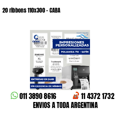 20 ribbons 110x300 - CABA