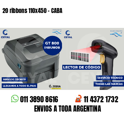 20 ribbons 110x450 - CABA