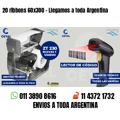 20 ribbons 60x300 - Llegamos a toda Argentina