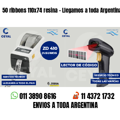 50 ribbons 110x74 resina - Llegamos a toda Argentina