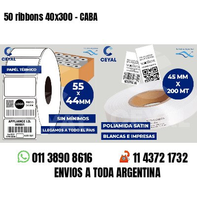 50 ribbons 40x300 - CABA