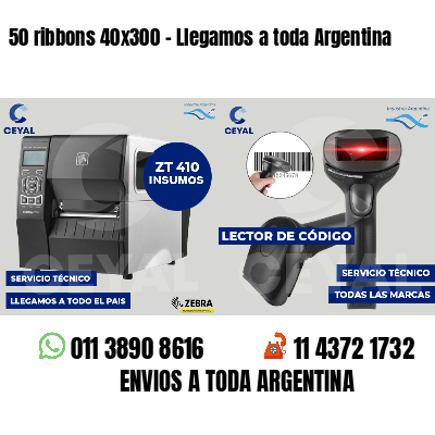 50 ribbons 40x300 - Llegamos a toda Argentina