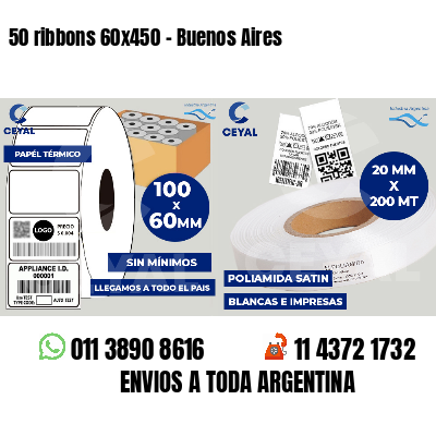 50 ribbons 60x450 - Buenos Aires