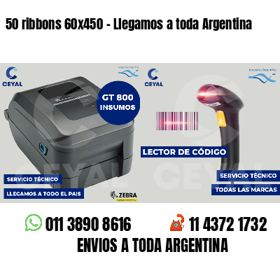 50 ribbons 60x450 - Llegamos a toda Argentina