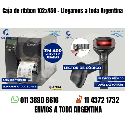 Caja de ribbon 102x450 - Llegamos a toda Argentina
