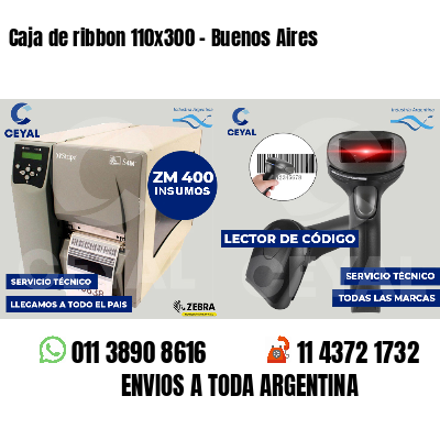 Caja de ribbon 110x300 - Buenos Aires