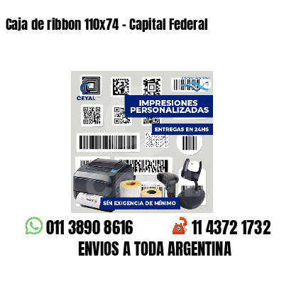 Caja de ribbon 110x74 - Capital Federal