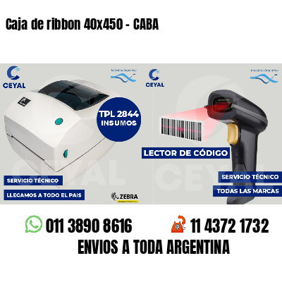 Caja de ribbon 40x450 - CABA