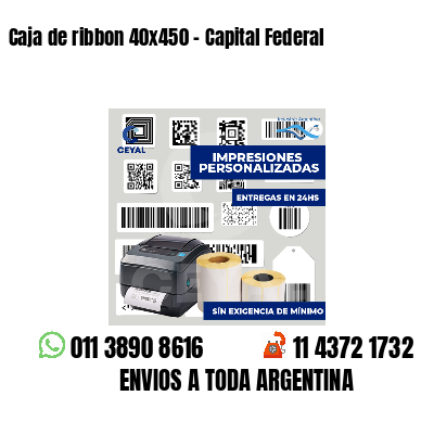 Caja de ribbon 40x450 - Capital Federal