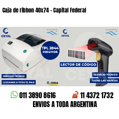 Caja de ribbon 40x74 - Capital Federal