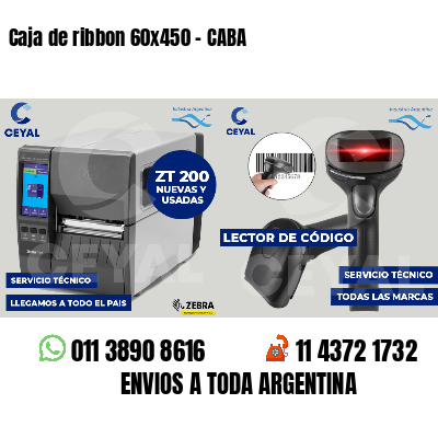 Caja de ribbon 60x450 - CABA