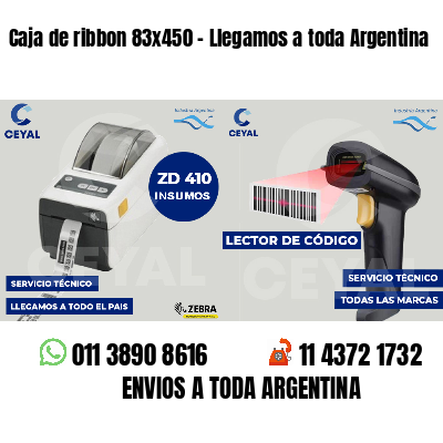 Caja de ribbon 83x450 - Llegamos a toda Argentina