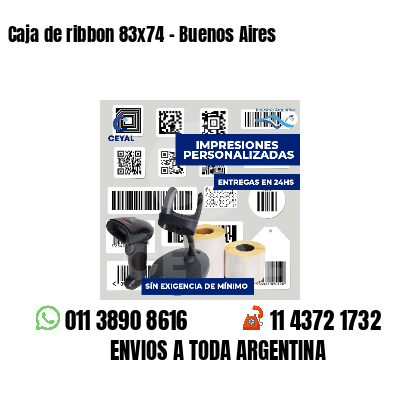 Caja de ribbon 83x74 - Buenos Aires