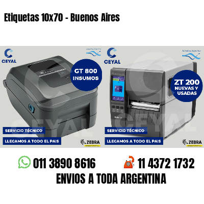 Etiquetas 10x70 - Buenos Aires