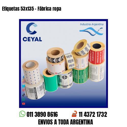 Etiquetas 53×135 – Fábrica ropa