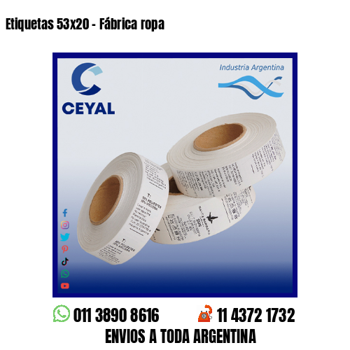 Etiquetas 53×20 – Fábrica ropa