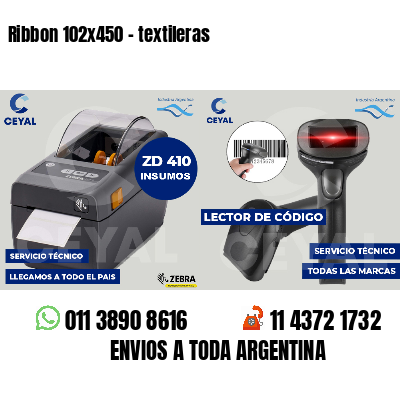 Ribbon 102x450 - textileras