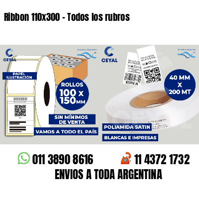 Ribbon 110x300 - Todos los rubros