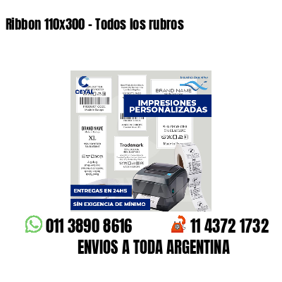 Ribbon 110x300 - Todos los rubros