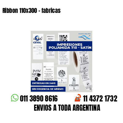 Ribbon 110x300 - fabricas