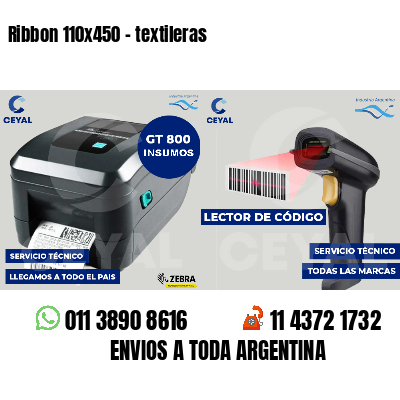 Ribbon 110x450 - textileras