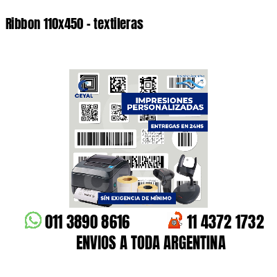 Ribbon 110x450 - textileras
