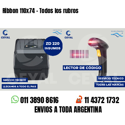Ribbon 110x74 - Todos los rubros