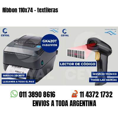 Ribbon 110x74 - textileras